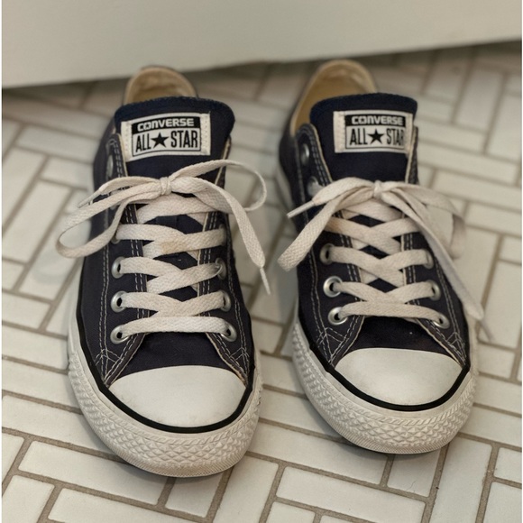EUC Converse All Star ⭐️ Navy 8 - Picture 4 of 6
